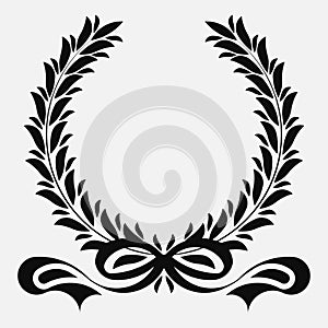 Icon laurel wreath, spotrs design