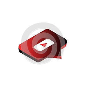 Youtube social media icon