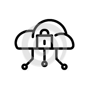Icon cloud system lock
