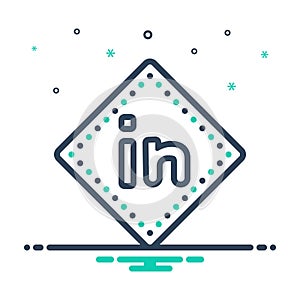 Mix icon for In, order and alphabet