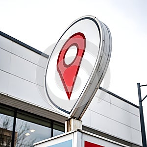 Location mark symbol icon photo