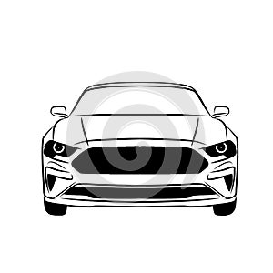Icon Logos autosport car