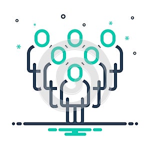 Mix icon for Many, numerous and promiscuous