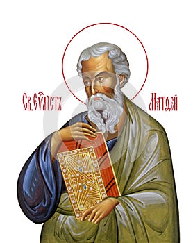 Icon of the Matthew the Evangelist