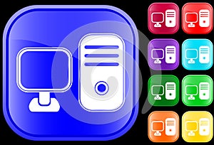 Icon of a personal computer