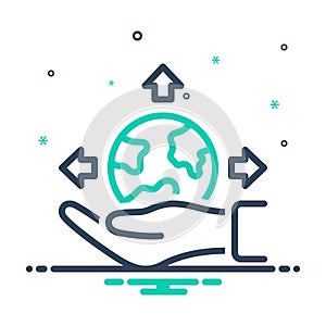 Mix icon for Possible, presumable and potential