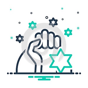 Mix icon for Pride, dignity and self