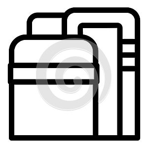 Industrial equipment processing raw materials with pipeline system