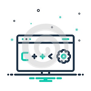 Mix icon for Program, website and optimization