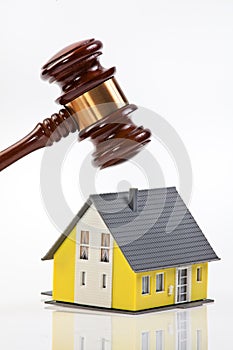 Icon for real estate crisis in houses