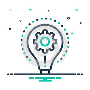 Mix icon for Realize, comprehend and understand