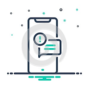 Mix icon for Reply, notification and inbox