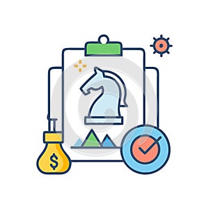 Key Brand Strategy Icon