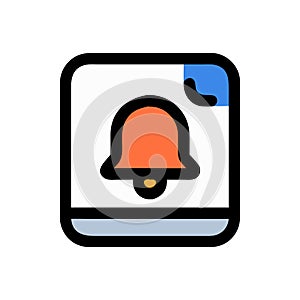 Icon Representing Push Alerts