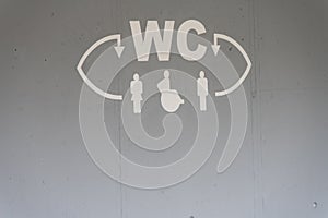 Icon for restrooms