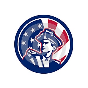 American Patriot USA Flag Icon