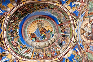 Icon in Rila Monastery photo