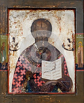 Icon of Saint Nicolas photo