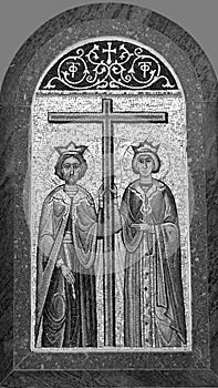 Icon of Saints Constantine and Helen at the Greek Orthodox Church in Cana