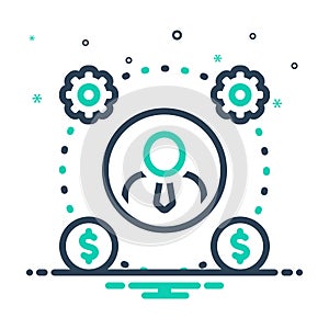 Mix icon for Scheme, plan and program