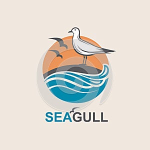 Icon of seagull