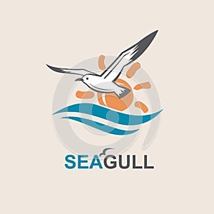 Icon of seagull