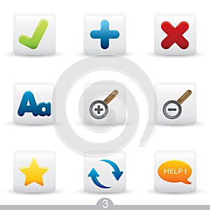 Icon series 3 - web universal