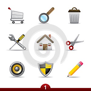 Icon series - web universal