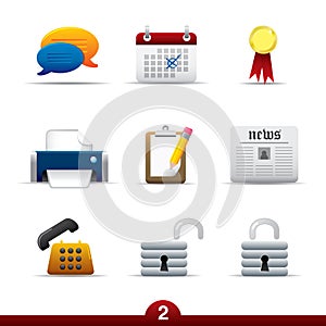 Icon series - web universal