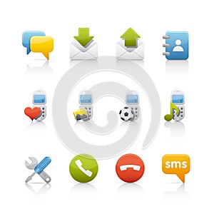 Icon Set - Comunications photo