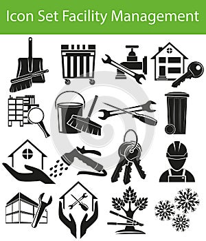 Icon Set Facility Management I