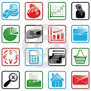 Icon set Finance