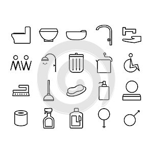 Icon set icons symbol illustration vector sign design button kitchen white bottle web internet graphic glass drink pictogram busin