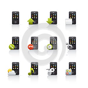 Icon Set - Mobile Comunications photo