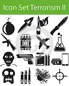 Icon Set Terrorism II