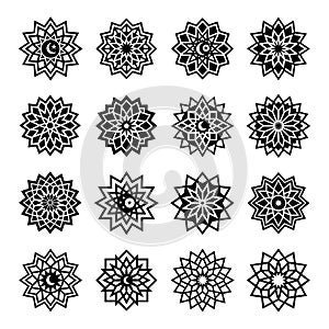 Islamic Pattern silhouettes