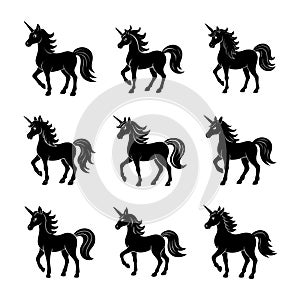 Unicorn Silhouette Bundle