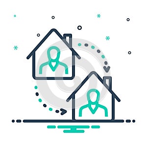 Mix icon for Shift, move and adjacent