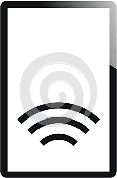Icon signal online tablet wifi