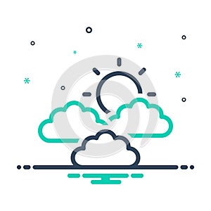 Mix icon for Sky, heaven and firmament
