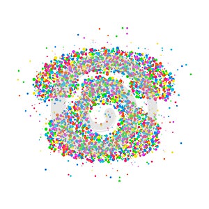 Icon smartphone circles