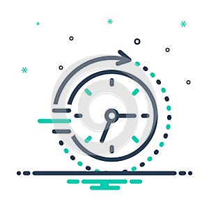 Mix icon for Soon, time and clock