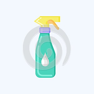 Icon Spray. suitable for Kids symbol. flat style. simple design editable. design template vector. simple illustration