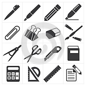 Icon stationary education