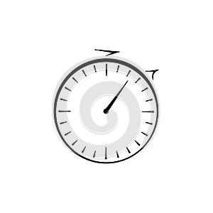 Icon stopwatch on a white background.