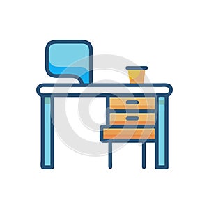 Icon for Study Tables and Workspaces
