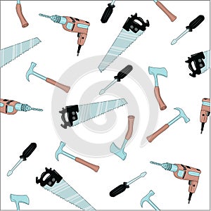 Icon, tool, hammer, tools, illustration, construction, set, show, work, equipment, screwdriver, design, pencil, symbol, brush, obj