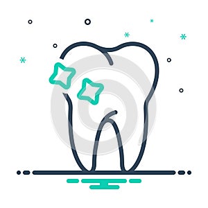 mix icon for Tooth, periodontics and dental photo