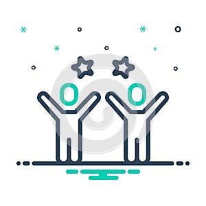 Mix icon for Ultimately, finally and in the end