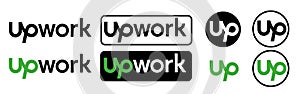 Icon Upwork, platform for Freelancers